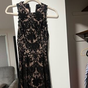 Black lace style dress